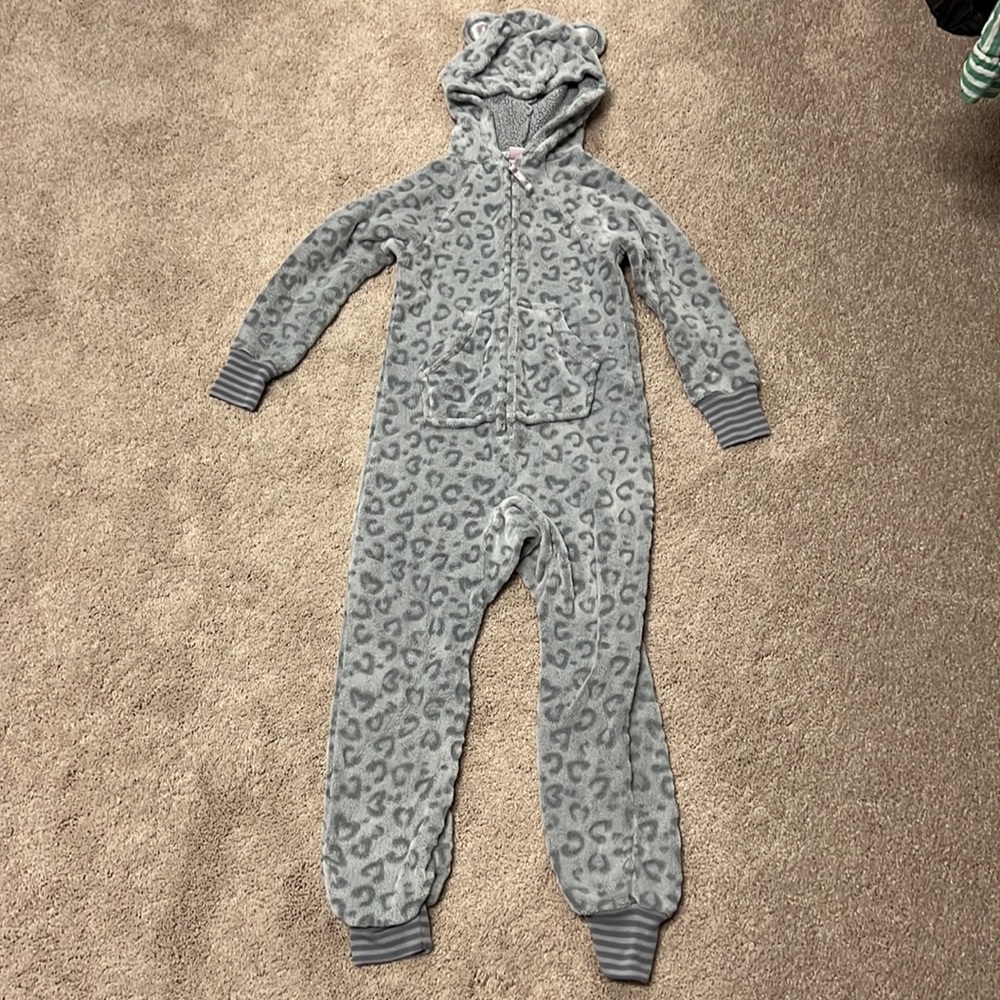 More Than Magic leopard print pj onesie - Picture 2 of 5